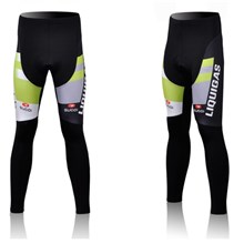 2012 liquigas black Thermal Fleece Cycling Pants Only Cycling Clothing S