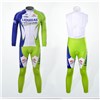 2012 liquigas cannondale Thermal Fleece Cycling Jersey Long Sleeve and Cycling bib Pants S