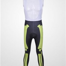 2012 cyclingbox green blach Thermal Fleece Cycling bib Pants Only Cycling Clothing