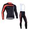 2014 Castelli 3T Cycling Jersey Long Sleeve and Cycling bib Pants Cycling Kits Strap S
