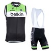 2014 Belkin Cycling Maillot Ciclismo Vest Sleeveless and Cycling Shorts Cycling Kits  cycle jerseys Ciclismo bicicletas XXS