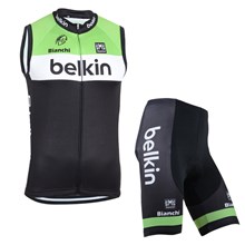 2014 Belkin2014 Cycling Vest Maillot Ciclismo Sleeveless and Cycling Shorts Cycling Kits  cycle jerseys Ciclismo bicicletas maillot ciclismo