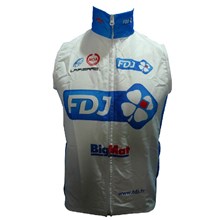 2012 FDJ Windproof Vest Cycling Vest Jersey Sleeveless Ropa Ciclismo Only Cycling Clothing  cycle jerseys Ciclismo bicicletas maillot ciclismo  cycle  XXS