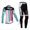 2014 Bianchi Cycling Jersey Long Sleeve and Cycling Pants Cycling Kits XXS