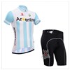 2014 Argentina Team Cycling Jersey Short Sleeve Maillot Ciclismo and Cycling Shorts Cycling Kits  cycle jerseys Ciclismo bicicletas S