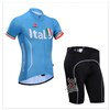 2014 Italy Team Cycling Jersey Short Sleeve Maillot Ciclismo and Cycling Shorts Cycling Kits  cycle jerseys Ciclismo bicicletas S