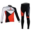 2014 Merida Cycling Jersey Long Sleeve and Cycling Pants Cycling Kits XXS