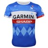2014 Garmin Cycling T-shirt Jersey Ropa Ciclismo Short Sleeve Only Cycling Clothing  cycle jerseys Ciclismo bicicletas maillot ciclismo XXS