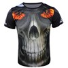2014 Fire Eye Skull Cycling T-Shirt Jersey Ropa Ciclismo Short Sleeve Only Cycling Clothing  cycle jerseys Ciclismo bicicletas maillot ciclismo S