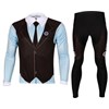 2014 Shirt Tie Cycling Jersey Long Sleeve and Cycling Pants Cycling Kits