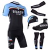 2014 bianchi Cycling Jersey Maillot Ciclismo Short Sleeve and Cycling bib Shorts Or Shorts and Scarf and Arm Sleeve and  Leg Sleeve and Shoe Cover Tour De France XXS