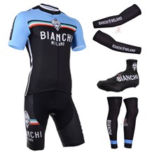 2014 bianchi Cycling Jersey Maillot Ciclismo Short Sleeve and Cycling bib Shorts Or Shorts and Shoe Cover and Arm Sleeve and Leg Sleeve Tour De France