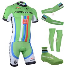 2014 cannondale Cycling Jersey Maillot Ciclismo Short Sleeve and Cycling bib Shorts Or Shorts and Shoe Cover and Arm Sleeve and Leg Sleeve Tour De Fra