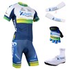 2014 greenedge orica  Cycling Jersey Maillot Ciclismo Short Sleeve and Cycling bib Shorts Or Shorts and Shoe Cover and Arm Sleeve and Gloves Tour De France XXS