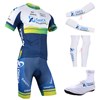 2014 greenedge orica  Cycling Jersey Maillot Ciclismo Short Sleeve and Cycling bib Shorts Or Shorts and Shoe Cover and Arm Sleeve and Leg Sleeve Tour De France XXS