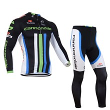 2013 Cannondale blue   Cycling Jersey Long Sleeve and Cycling Pants Cycling Kits XXS