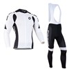 2014 ASSOS Cycling Jersey Long Sleeve and Cycling bib Pants Cycling Kits Strap XXS