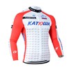 2014 Katusha   Cycling Jersey Long Sleeve Only Cycling Clothing  cycle jerseys Ropa Ciclismo bicicletas maillot ciclismo XXS
