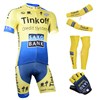 2014 saxo bank Cycling Jersey Maillot Ciclismo Short Sleeve and Cycling bib Shorts Or Shorts and Leg Sleeve and Arm Sleeve and Gloves Tour De France