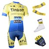 2014 saxo bank Cycling Jersey Maillot Ciclismo Short Sleeve and Cycling bib Shorts Or Shorts and Sock and Arm Sleeve and Gloves Tour De France