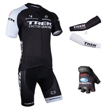 2014 trek Cycling Jersey Maillot Ciclismo Short Sleeve and Cycling bib Shorts Or Shorts and Gloves Short Finger and Arm Sleeve Tour De France XXS