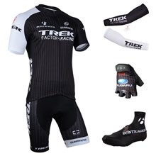 2014 trek Cycling Jersey Maillot Ciclismo Short Sleeve and Cycling bib Shorts Or Shorts and Shoe Cover and Arm Sleeve and Gloves Tour De France XXS