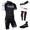 2014 trek Cycling Jersey Maillot Ciclismo Short Sleeve and Cycling bib Shorts Or Shorts and Shoe Cover and Arm Sleeve and Leg Sleeve Tour De France