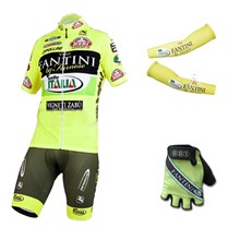 2014 vini fantini Cycling Jersey Maillot Ciclismo Short Sleeve and Cycling bib Shorts Or Shorts and Gloves Short Finger and Arm Sleeve Tour De France XXS