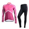 2014 CASTELLI Women Thermal Fleece Cycling Jersey Ropa Ciclismo Winter Long Sleeve and Cycling Pants ropa ciclismo thermal ciclismo jersey thermal XXS