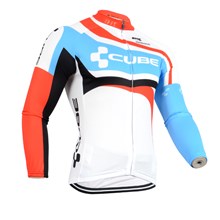 2014 CUBE Cycling Jersey Long Sleeve Only Cycling Clothing  cycle jerseys Ropa Ciclismo bicicletas maillot ciclismo