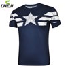 2014 Captain America T-shirt Mens Cycling Jersey Ropa Ciclismo Short Sleeve Only Cycling Clothing  cycle jerseys Ciclismo bicicletas maillot ciclismo XXS