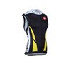 2014 CASTELLI Black&Yellow Cycling Vest Jersey Sleeveless Ropa Ciclismo Only Cycling Clothing  cycle jerseys Ciclismo bicicletas maillot ciclismo  cycle jerseys XXS