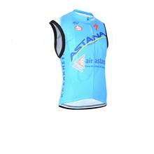 2014 Astana Cycling Vest Jersey Sleeveless Ropa Ciclismo Only Cycling Clothing  cycle jerseys Ciclismo bicicletas maillot ciclismo  cycle jerseys XXS