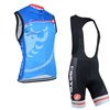 2014 Castelli Blue Cycling Jersey Short Sleeve Maillot Ciclismo and Cycling bib Shorts Cycling Kits Strap XXS