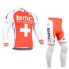2014 BMC Cycling Jersey Long Sleeve and Cycling Pants Cycling Kits XXS