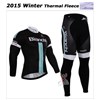 2015 Bianchi Thermal Fleece Cycling Jersey Ropa Ciclismo Winter Long Sleeve and Cycling Pants ropa ciclismo thermal ciclismo jersey thermal XXS
