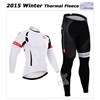 2015 Castelli Thermal Fleece Cycling Jersey Ropa Ciclismo Winter Long Sleeve and Cycling Pants ropa ciclismo thermal ciclismo jersey thermal XXS