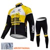 2015 Lotto Jumbo Thermal Fleece Cycling Jersey Ropa Ciclismo Winter Long Sleeve and Cycling Pants ropa ciclismo thermal ciclismo jersey thermal XXS