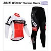 2015 Nalini Thermal Fleece Cycling Jersey Ropa Ciclismo Winter Long Sleeve and Cycling Pants ropa ciclismo thermal ciclismo jersey thermal XXS
