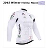 2015 Tour de France Thermal Fleece Cycling Jersey Ropa Ciclismo Winter Long Sleeve Only Cycling Clothing cycle jerseys Ropa Ciclismo bicicletas maillot ciclismo XXS