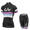 2015 WOMEN LIV Cycling Jersey Short Sleeve Maillot Ciclismo and Cycling Shorts Cycling Kits cycle jerseys Ciclismo bicicletas XXS