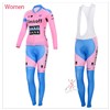 2015 WOMEN Saxo Bank Tinkoff Cycling Jersey Long Sleeve and Cycling bib Pants Cycling Kits Strap XXS