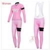 2015 WOMEN Sky Cycling Jersey Long Sleeve and Cycling bib Pants Cycling Kits Strap XXS