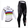 2015 Quick Step Cycling Jersey Long Sleeve and Cycling Pants Cycling Kits XXS