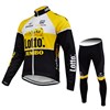 2015 Lotto Jumbo Cycling Jersey Long Sleeve and Cycling Pants Cycling Kits XXS