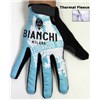2015 BIANCHI Cycling Thermal Fleece Glove Long Finger bicycle sportswear mtb racing ciclismo men bycicle tights bike clothing M
