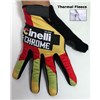 2015 Cinelli Cycling Thermal Fleece Glove Long Finger bicycle sportswear mtb racing ciclismo men bycicle tights bike clothing M