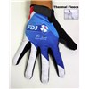 2015 FDJ Cycling Thermal Fleece Glove Long Finger bicycle sportswear mtb racing ciclismo men bycicle tights bike clothing M
