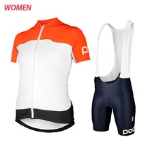2015 Women POC Cycling Cycling Jersey Maillot Ciclismo Short Sleeve and Cycling bib Shorts Cycling Kits Strap cycle jerseys Ciclismo bicicletas maillot ciclismo