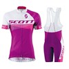 2015 Scott Women Cycling Jersey Maillot Ciclismo Short Sleeve and Cycling bib Shorts Cycling Kits Strap cycle jerseys Ciclismo bicicletas XXS